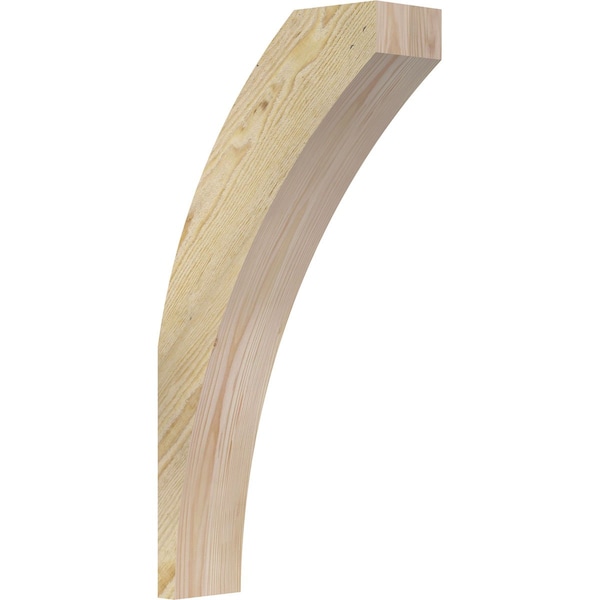 Ekena Millwork 4"W x 12"D x 24"H Thorton Rough Sawn Knee Brace, Douglas Fir BRC04X12X24THR00RDF - main